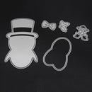 Penguin Cutting Dies Stencil DIY Scrapbook Embossing Card Paper Craft