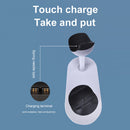 Dual Charger for PS5 Controller Gamepad Charger with Display Light (White) Newly