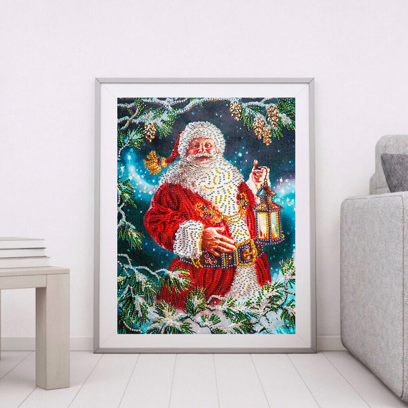 Diamond Painting Santa Claus Part Special Shape Drill Handicrafts (D1122) Newly