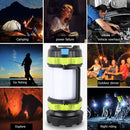 LED Camping Light 3600mAh Power Bank Flashlight IP44 Searchlight Emergency Torch