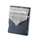 21 Keys Kalimba Musical Instrument Mahogany Wood Thumb Finger Piano (Blue) Newly