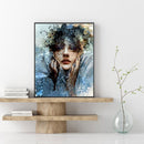#A Summer Oil Paint By Numbers DIY Canvas Wall Art Picture Craft Home Decorati