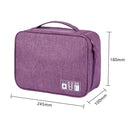 Wires Cable Charger Storage Bags Waterproof Travel Electronics Gadget Pouch