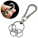 Car Keychain Clip Men Titanium Alloy Backpack Pendant Accessories Useful O9K6