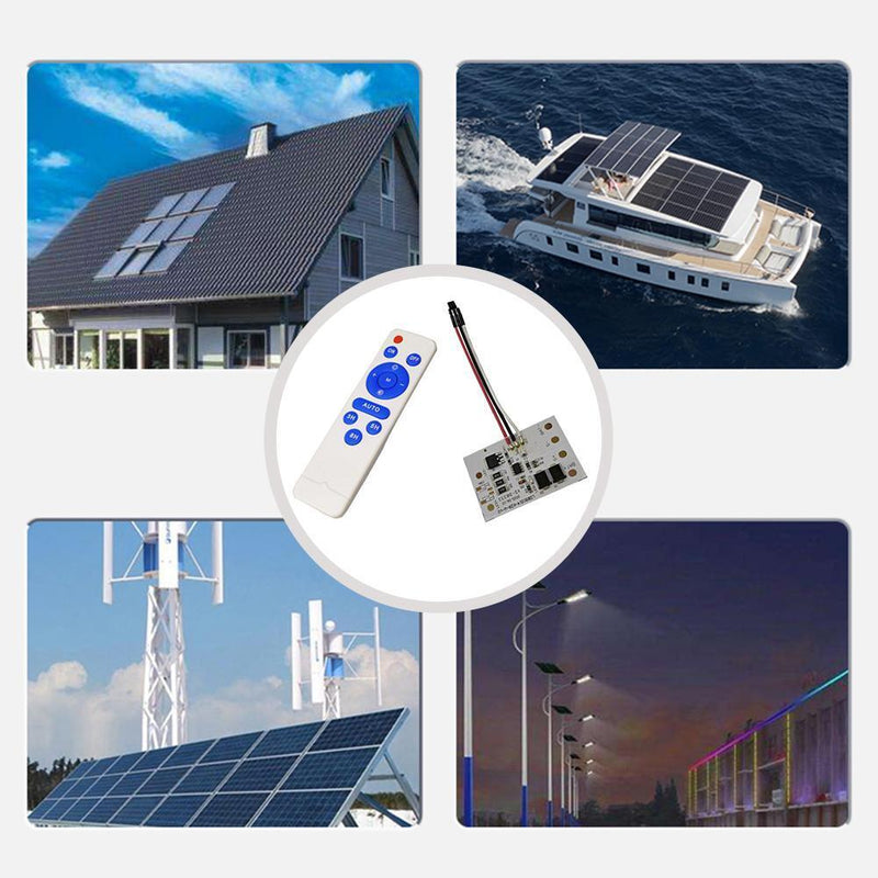 3pcs 3.2V 3.7V Solar Ceiling Light Controller with Remote Control