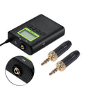 3.5mm Plug with M6 Internal Thread Necklace Clip Microphone Lead Cable for Sony