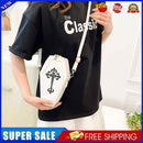 #A Gothic Crossbody Bags Coffin Shape Fashion Messenger Pouch Small for Women Gi