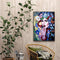 Flower Girl Oil Paint By Numbers DIY Canvas Wall Art Picture Craft Home Decor