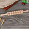 Christmas Snowflake Embossing Rolling Pin Baking Cookies Engraved Roller