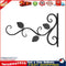 Wall Mounted Flower Pots Rack Hook Decorative Plant Bracket Hanger (Black) Newly