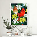 Birds Blooms 5D DIY Diamond Painting Embroidery Kits Needlework Set(6919)