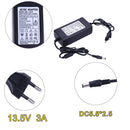 13.5V 3A Cable Power Supply Adapter AC to DC Converter Welding Charger (EU)