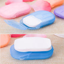 Scented Bath Home Foaming Soap Flakes Washing Hand Paper Slice Sheets