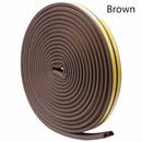 Rubber Weather Strips Soundproof Seal Strip Draught Excluder Foam Window Door