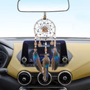 Feather Wind Chimes Dream Catcher Car Pendant Hanging Adornment Handmade Gi