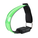 Fiorky 2pcs Rechargeable USB Reflection Tape LED Light Bracelet,7 Color Change