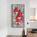 5D DIY Diamond Painting Christmas Bell Full Round Drill Mosaic Kit Wall Pictu