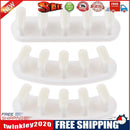 3 in 1 Nail Holder Practice Training Display Stand w/15pcs Nail Tips (White