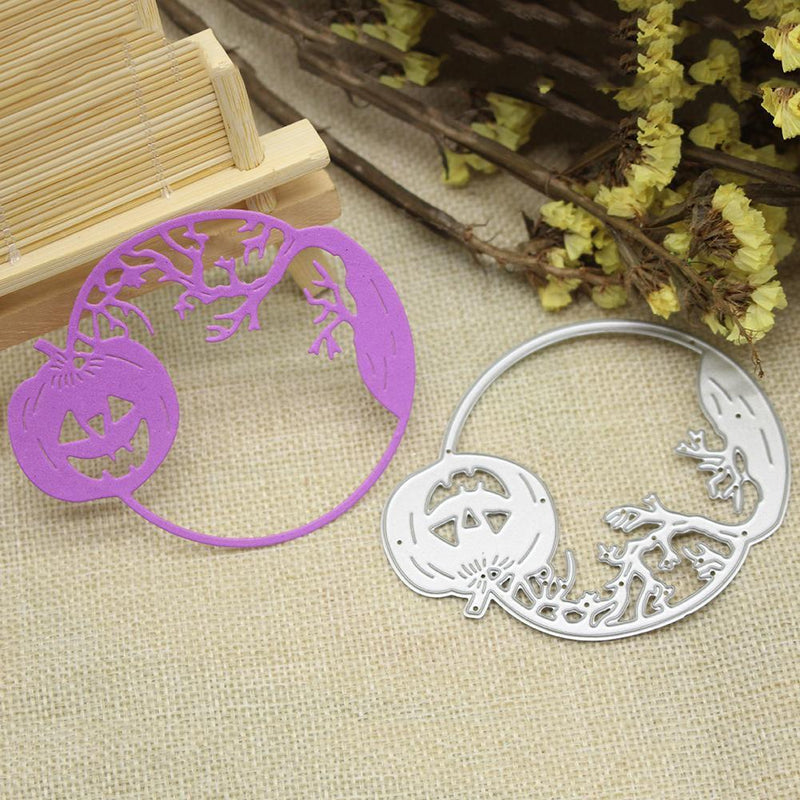Halloween Pumpkin Metal Punching Molds Stencil DIY Scrapbooking Paper Cards Photo
