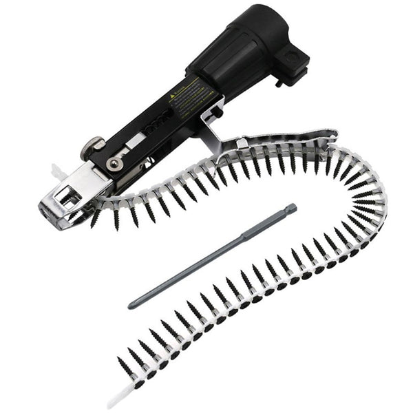 Drill Attachment Chain Nail Gun Adapter Screw Gun Automatic For Electric Drill