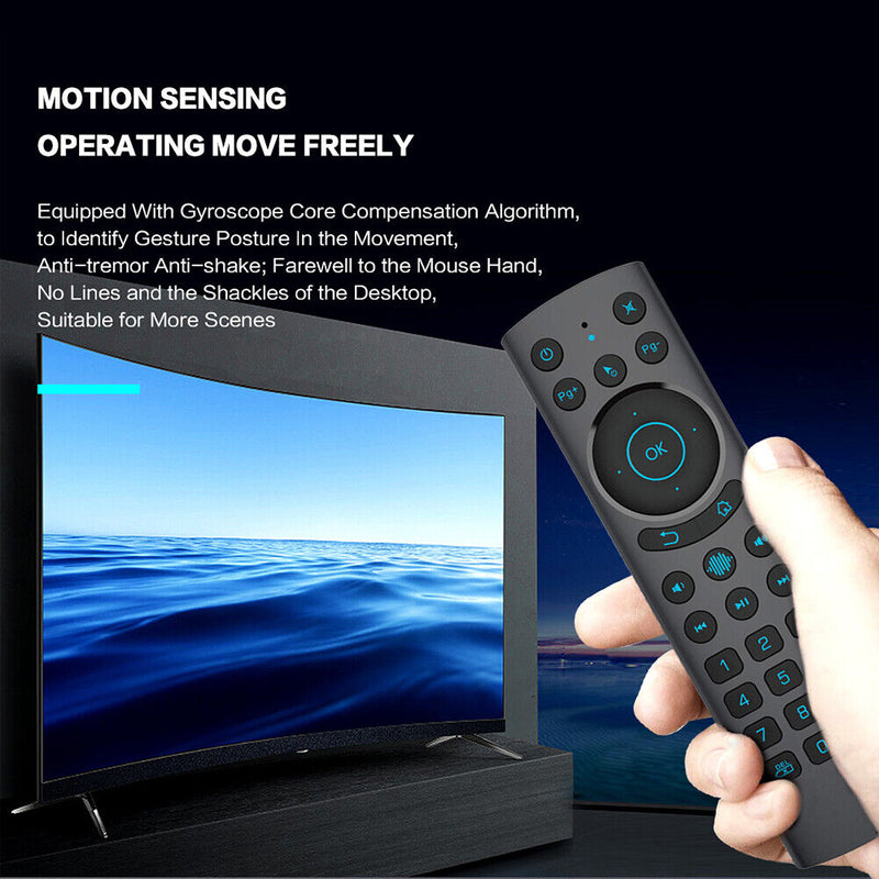 G20BTS PLUS Smart Voice Remote Control 2.4G RF Air Mouse Wireless for TV Box