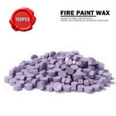 Fire Paint Sealing Wax Tablet Lacquer Seal Pill Envelope Decor (Wisteria) Newly