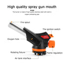Universal BBQ Gas Torch Flame Gun Stainless Steel Butane Gas Spray for Household