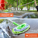 Adjustable Telescopic Car Wash Brush Kit Mop Long Handle Vehicle Cleaning Tool
