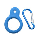 Outdoor Kettle Buckle Hook Camp Water Bottle Holder Carabiner (Light Blue) Newly