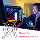 5pcs PC Case Fan Grills Computer Cooling Fan Finger Guard Protector (50mm) Newly