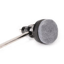 Drum Pedal Beater for Bass Aluminum Alloy Hammer with Felt Head (Black)