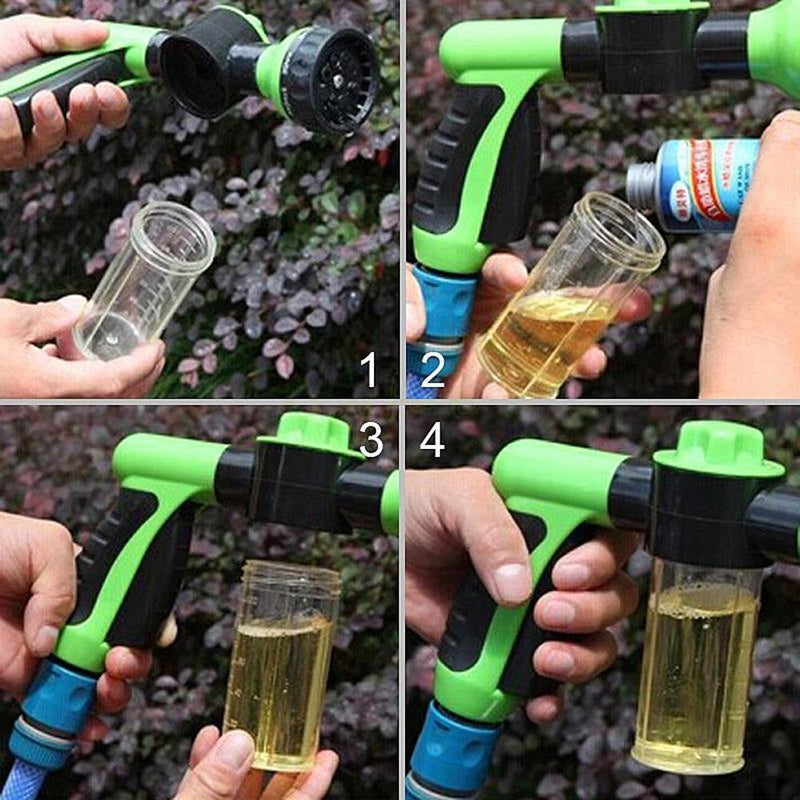 Multifunction Portable Auto Car Foam Water Gun Car Washer Water Gun Newly