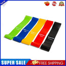 5pcs Sports Resistance Bands Elastic Fitness Pilates Pull Rope (Mixed)