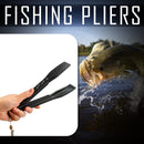 Plastic Fishing Pliers Gripper Body Grip Grabber Fishing Clip Clamp (Black)