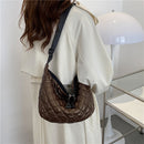 #A Autumn Winter Crossbody Bag Quilted Shopper Bag Women Messenger Bag Girl Satc