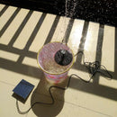 Solar Water Pump Power Panel Kit Garden Plants Irrigation Makes Wells Po