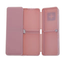 7 Grids Weekly Pill Box Magnet Lid Tablet Storage Box Pill Splitter (Pink)