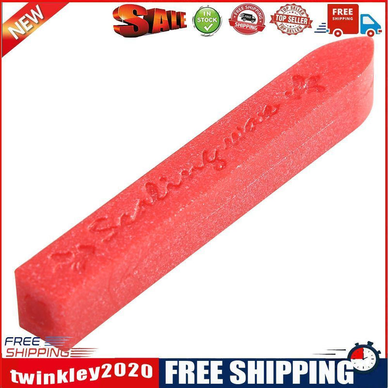 Retro DIY Sealing Wax Strips Text Pattern Fire Painting Stick for Stamp (B)