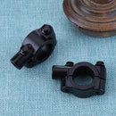 2 x universal motorcycle mirror handlebar holder mirror clamp 25 mm