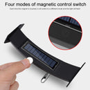 12V Mini Solar Tail Light LED Car Rear Spoiler Flashing Warning Waterproof