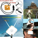 Practical Outdoor Emergency Survival Reflective Signal Mirror Whistle F9X6 H9Y8
