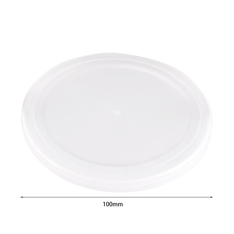 5pcs Round Dog Cat Canned Lid Pet Food Sealing Storage Tin Cap Fresh Cover Newly