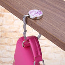 5pcs Flower Tree Foldable Hook Holder Handbag  Portable Hanger(F)