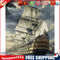 30x40cm Sailboat DIY Paint By Numbers Oil Painting Kit Canvas