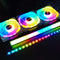 COOLMOON 120mm RGB Cooling Fan 5V 3Pin ARGB PC Chassis Radiator Heatsink Cooler