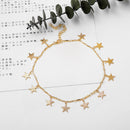 Simple Stars Necklace Fashion Pendant Women Charm Clavicle Chain Jewelry Gi