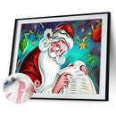 Santa Claus 50x40cm Oil Paint By Numbers Picture DIY Painting