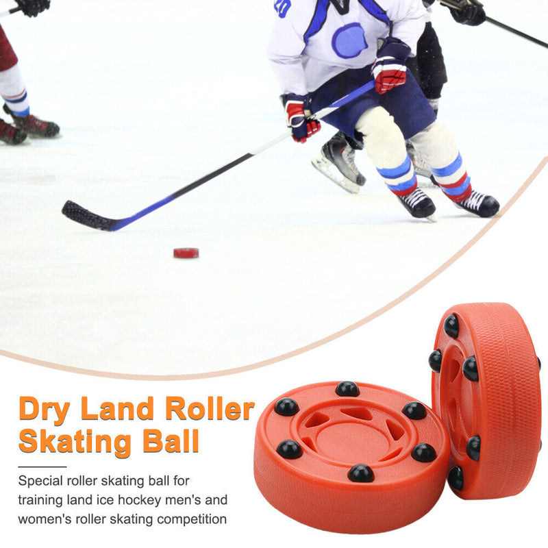 Ice Roller Hockey Training Exercise Puck Off-Ice Practice Sports Equipment Newly