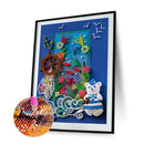 Diamond Painting Kit 5D Special Shaped Cute Bear Rhinestone Pictures (Y214)