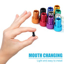 40x MTB Valve Adapters Bicycle Presta to Schrader Valve Converter Bike Tire Part